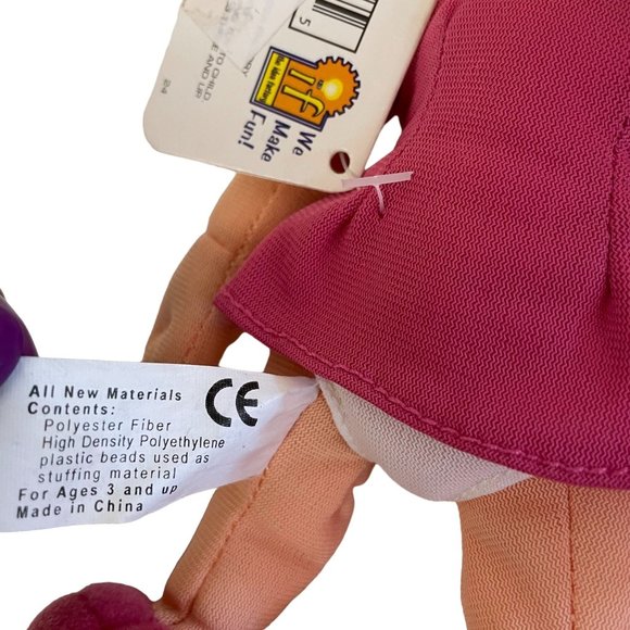 Vintage The Idea Factory NY Spice Girls Emma Bunting Bean Bags Doll 1998 8" - Picture 6 of 8